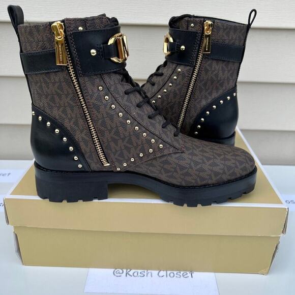 Michael kors boot Kincaid Lace up boots -Brown - Picture 9 of 12